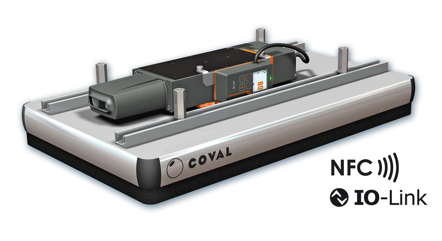 COVAL推出全新改进的具有通信接口的真空吸具